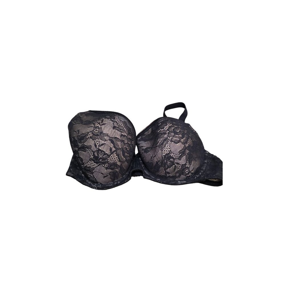 Wacoal Women's Black‎ Lace Underwire Bra Size 38DD